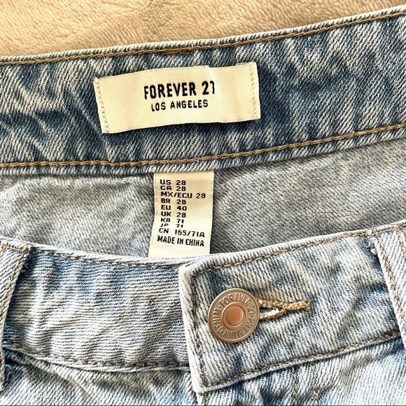 Forever 21 | summer festival denim shorts, 28” - Picture 3 of 3